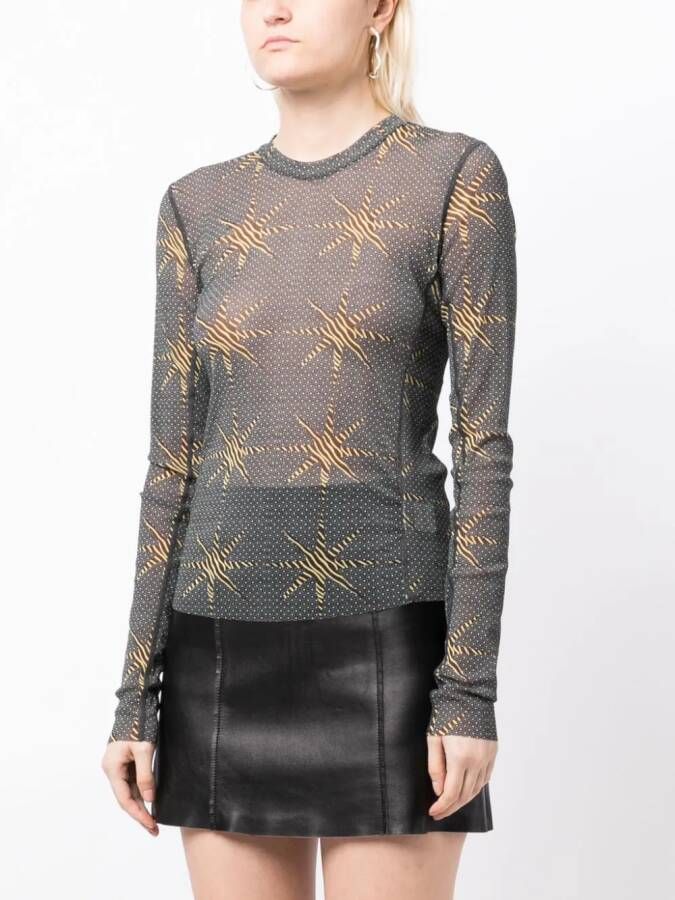 JNBY T-shirt met grafische print Veelkleurig