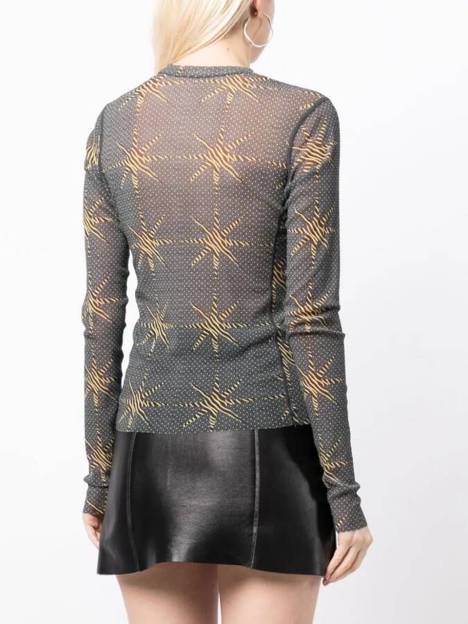 JNBY T-shirt met grafische print Veelkleurig