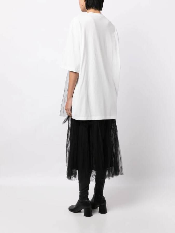 JNBY T-shirt met patch Wit