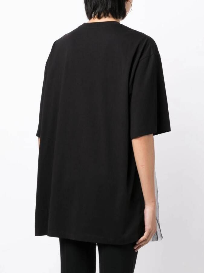 JNBY T-shirt met patch Zwart