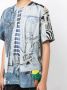 JNBY T-shirt met print Blauw - Thumbnail 5