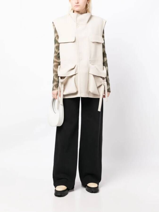 JNBY Wollen hemd Beige