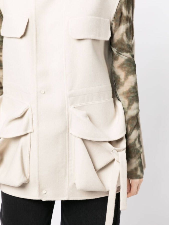 JNBY Wollen hemd Beige