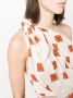 Johanna Ortiz Asymmetrische jurk Beige - Thumbnail 5