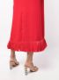Johanna Ortiz Strapless mini-jurk Rood - Thumbnail 5