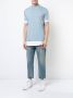 John Elliott cropped distressed effect jeans Blauw - Thumbnail 2