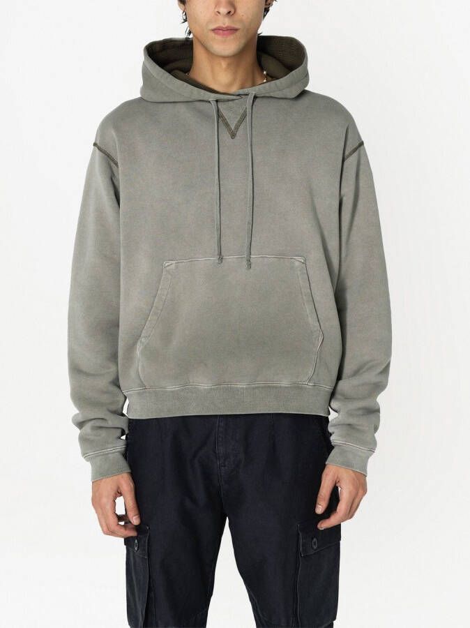 John Elliott Hoodie met vervaagd-effect Grijs
