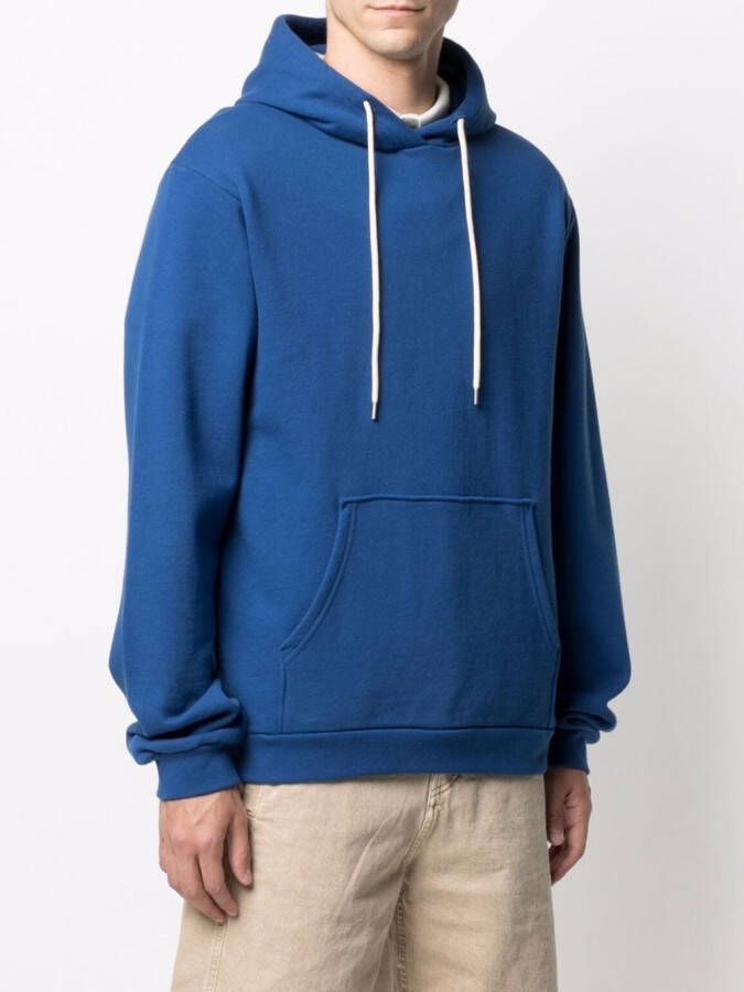 John Elliott Katoenen hoodie Blauw