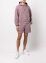 John Elliott Hoodie met gerafeld effect Rood - Thumbnail 2