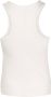 John Elliott Ribgebreide tanktop Wit - Thumbnail 2