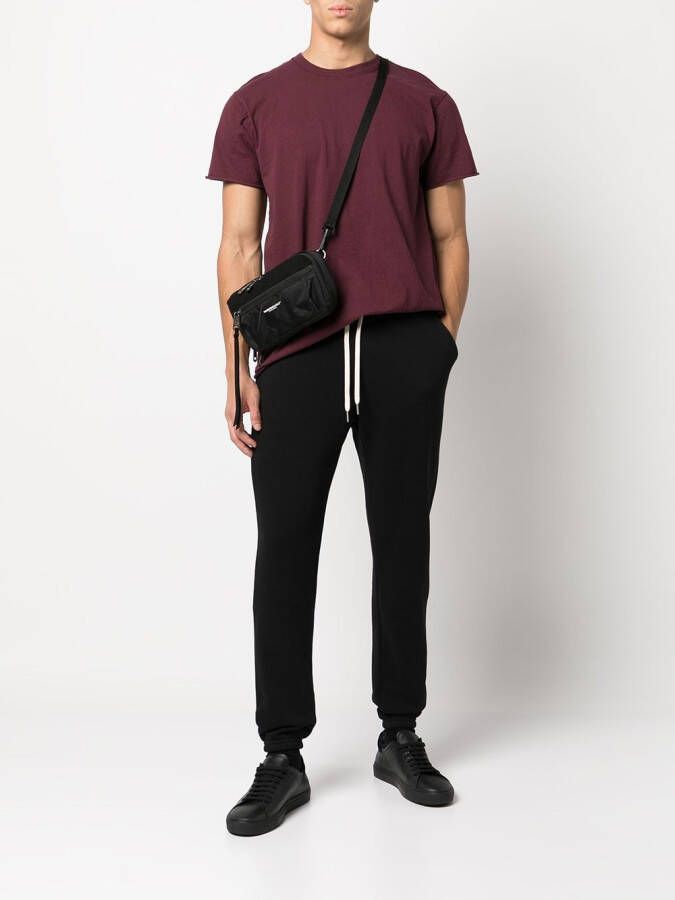 John Elliott T-shirt met ronde hals Rood
