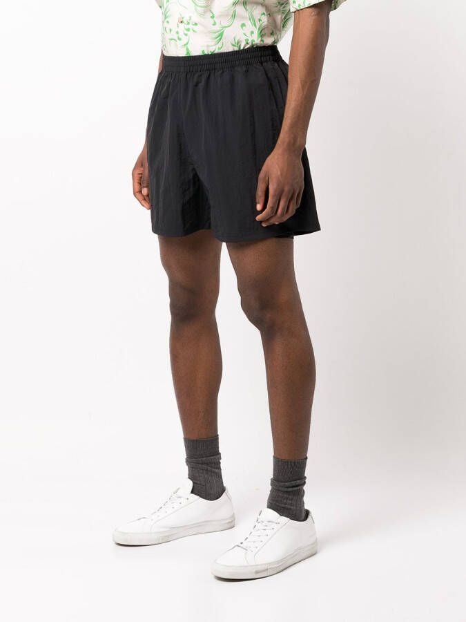 John Elliott Shorts met elastische taille Zwart