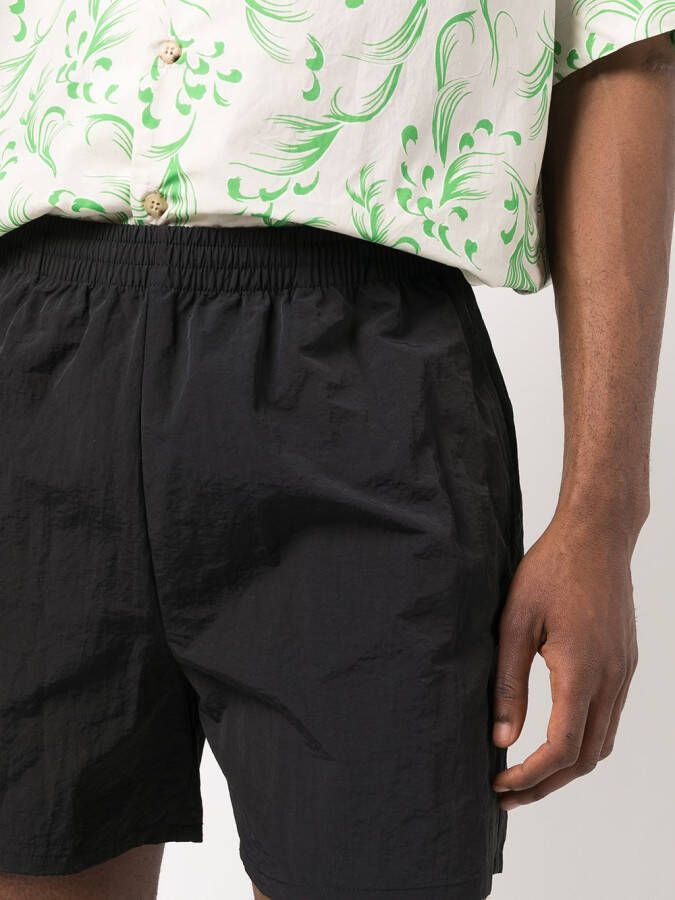 John Elliott Shorts met elastische taille Zwart