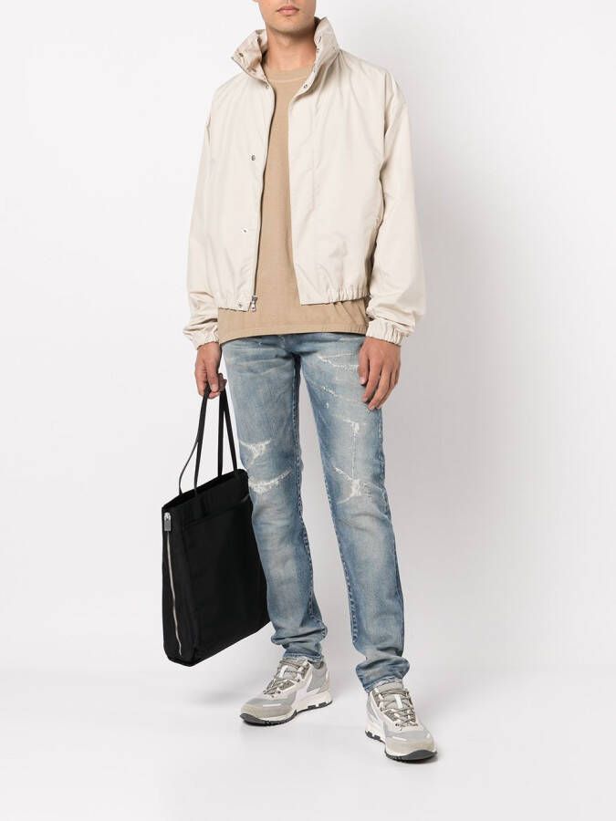 John Elliott Slim fit jeans Blauw