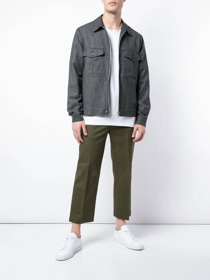 John Elliott T-shirt met lange mouwen Wit