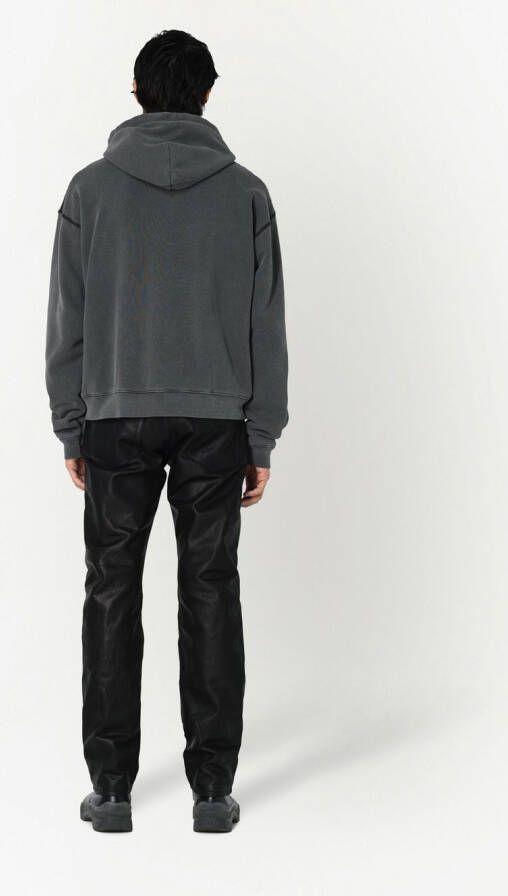 John Elliott Katoenen hoodie Zwart