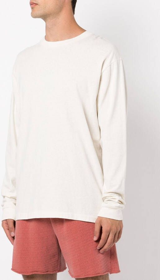 John Elliott Universiteits T-shirt Beige