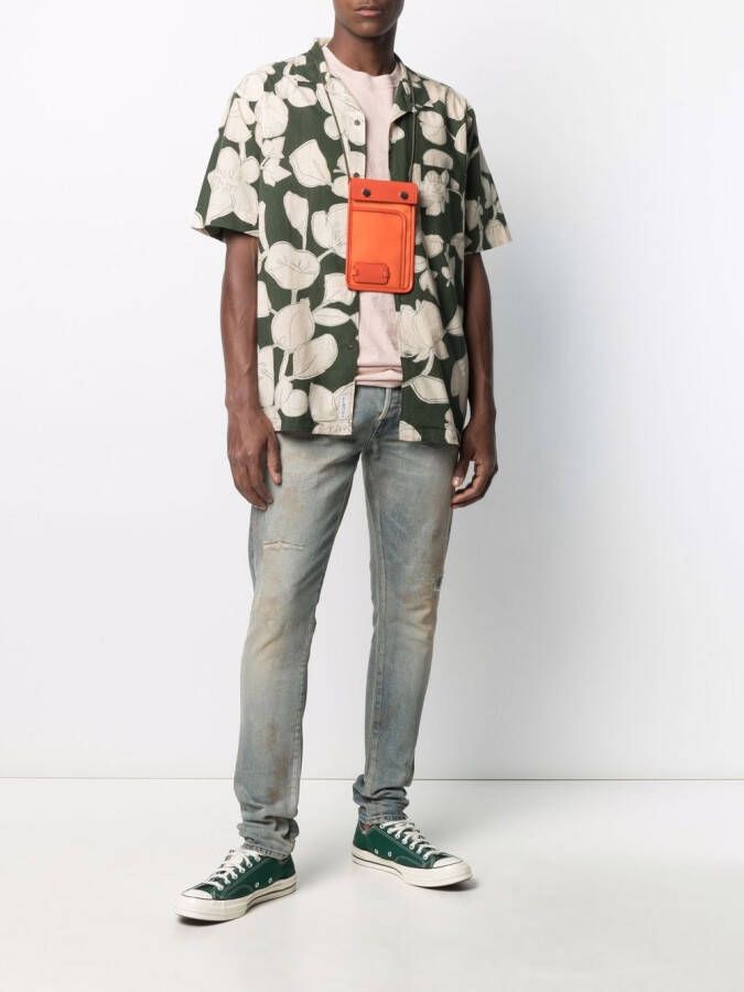 John Elliott Vervaagde jeans Blauw