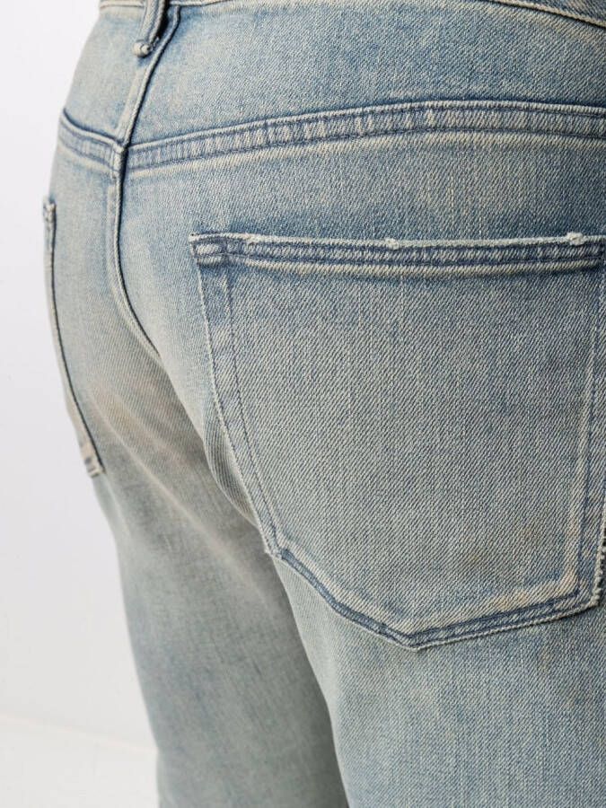 John Elliott Vervaagde jeans Blauw