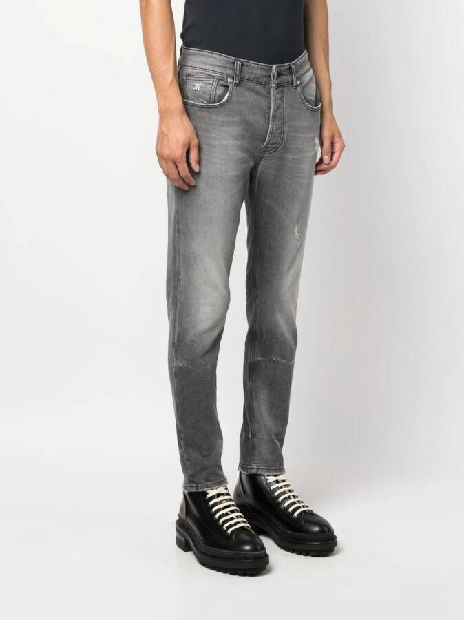 John Richmond Cekia jeans met toelopende pijpen Grijs
