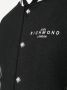 John Richmond Honkbaljack met logo afwerking Zwart - Thumbnail 4