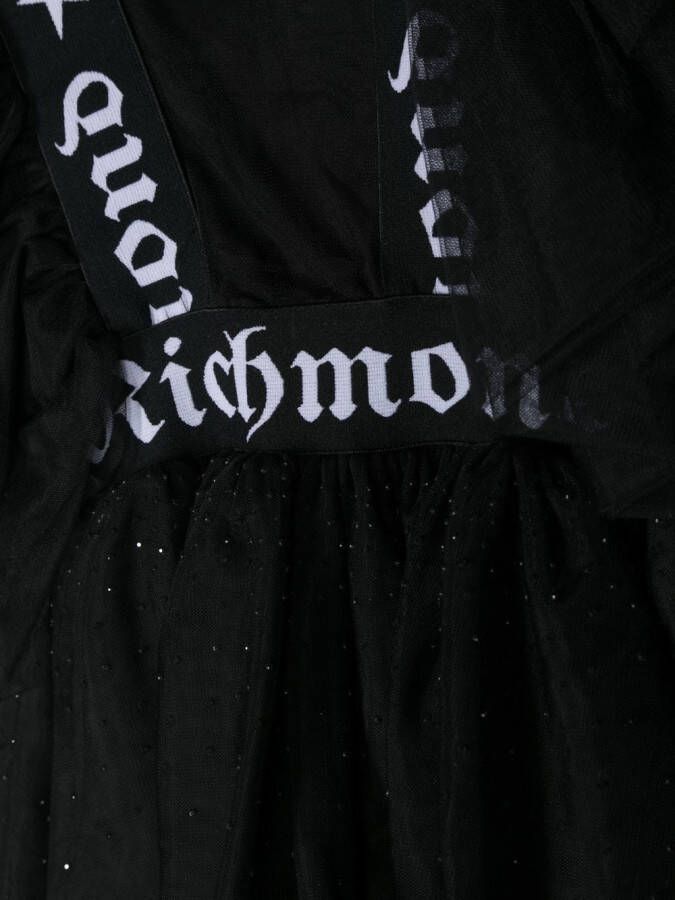 John Richmond Junior Mouwloze jurk Zwart