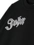 John Richmond Junior Sweater met geborduurd logo Zwart - Thumbnail 3