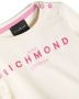 John Richmond Junior T-shirt met geborduurd logo Wit - Thumbnail 3