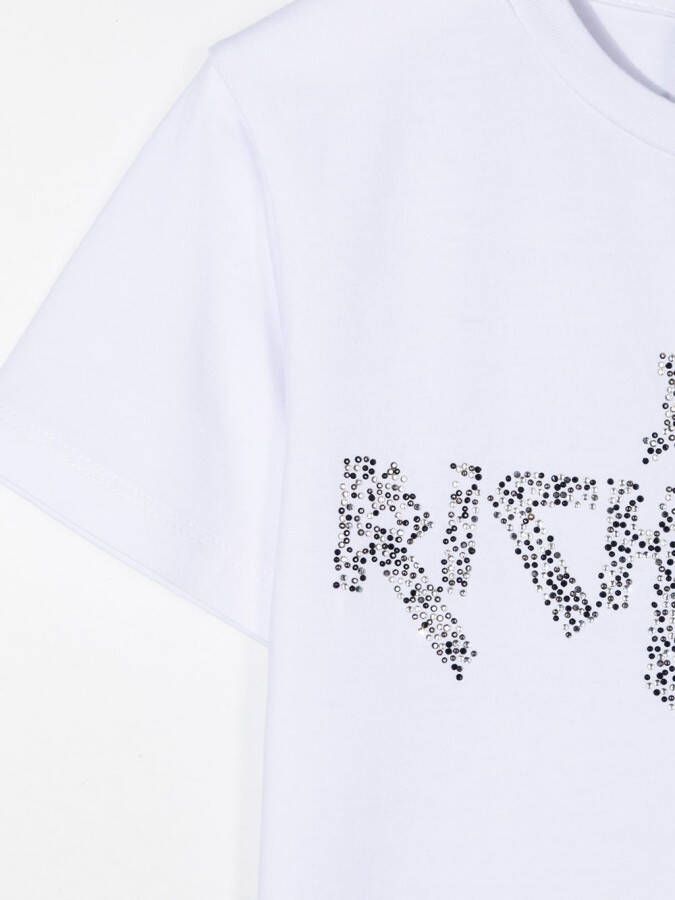 John Richmond Junior T-shirt met logo Wit