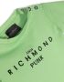 John Richmond Junior T-shirt met logoprint Groen - Thumbnail 3