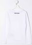 John Richmond Junior T-shirt met logoprint Wit - Thumbnail 2