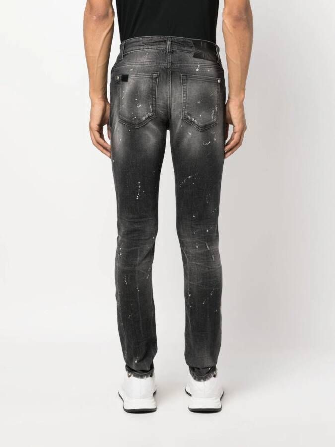 John Richmond Skinny jeans Zwart