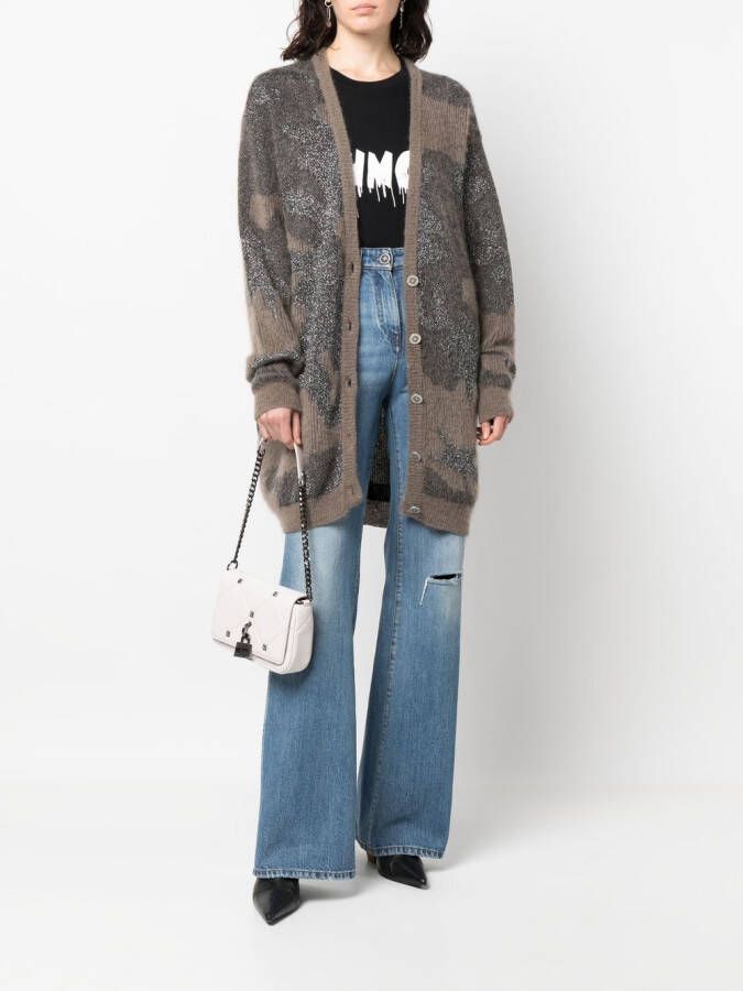 John Richmond Vest met V-hals Bruin