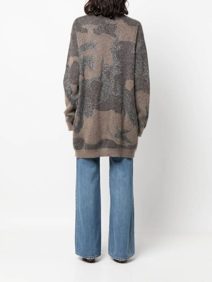 John Richmond Vest met V-hals Bruin