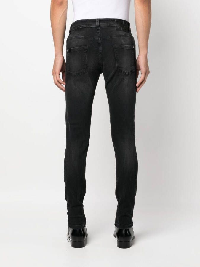 John Richmond Jeans met gewassen-effect Zwart
