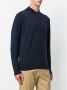 John Smedley Belper knitted polo shirt Blauw - Thumbnail 3