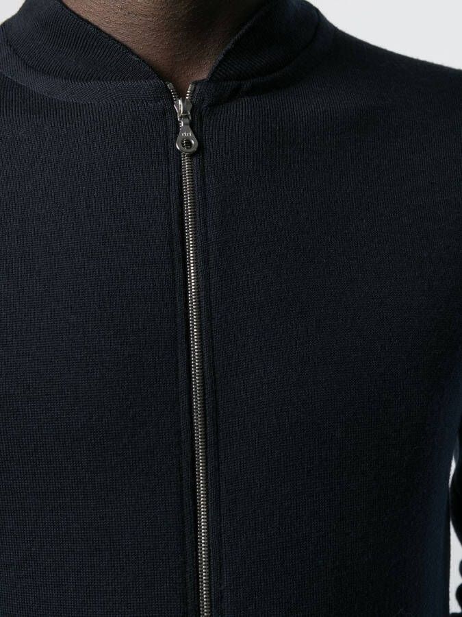 John Smedley Maclean vest Blauw