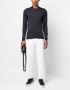 John Smedley Poloshirt met lange mouwen Grijs - Thumbnail 2