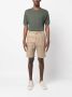 John Smedley Katoenen T-shirt Groen - Thumbnail 2