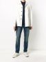 John Smedley Fijngebreid poloshirt Blauw - Thumbnail 2