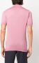 John Smedley Fijngebreid poloshirt Roze - Thumbnail 4