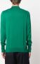 John Smedley Finchley poloshirt met lange mouwen Groen - Thumbnail 4