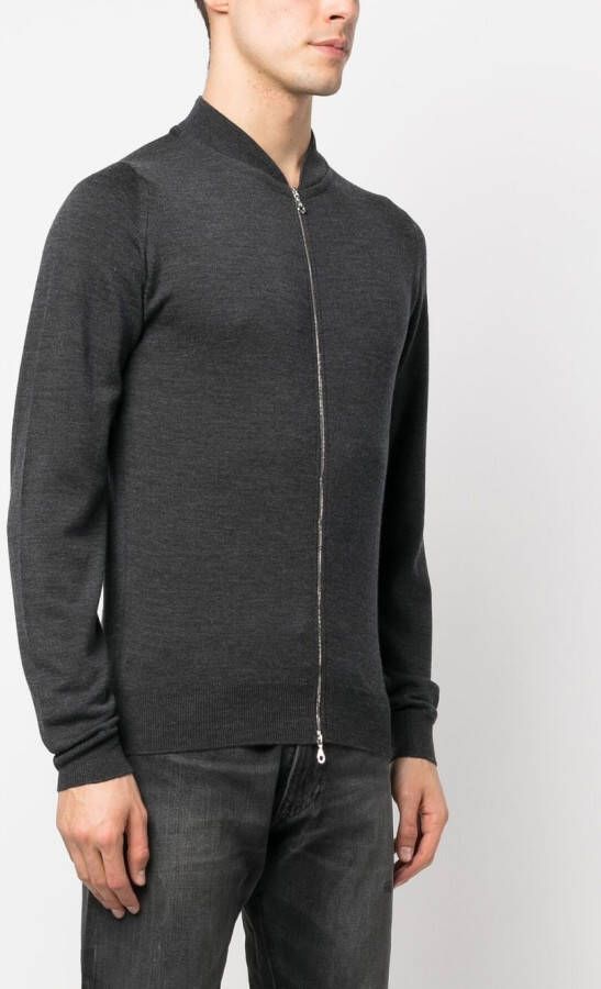 John Smedley Maclean vest Grijs