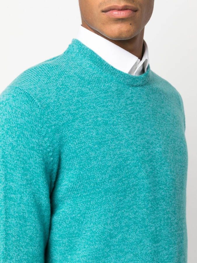 John Smedley Gebreide trui Blauw