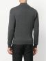 John Smedley high neck zipped cardigan Grijs - Thumbnail 4