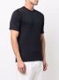 John Smedley Jersey T-shirt Blauw - Thumbnail 3