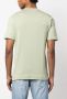 John Smedley Katoenen T-shirt met ronde hals Groen - Thumbnail 3