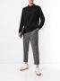 John Smedley Poloshirt met lange mouwen Zwart - Thumbnail 2