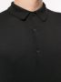 John Smedley Poloshirt met lange mouwen Zwart - Thumbnail 5