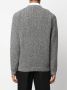 John Smedley Ribgebreide trui Zwart - Thumbnail 4